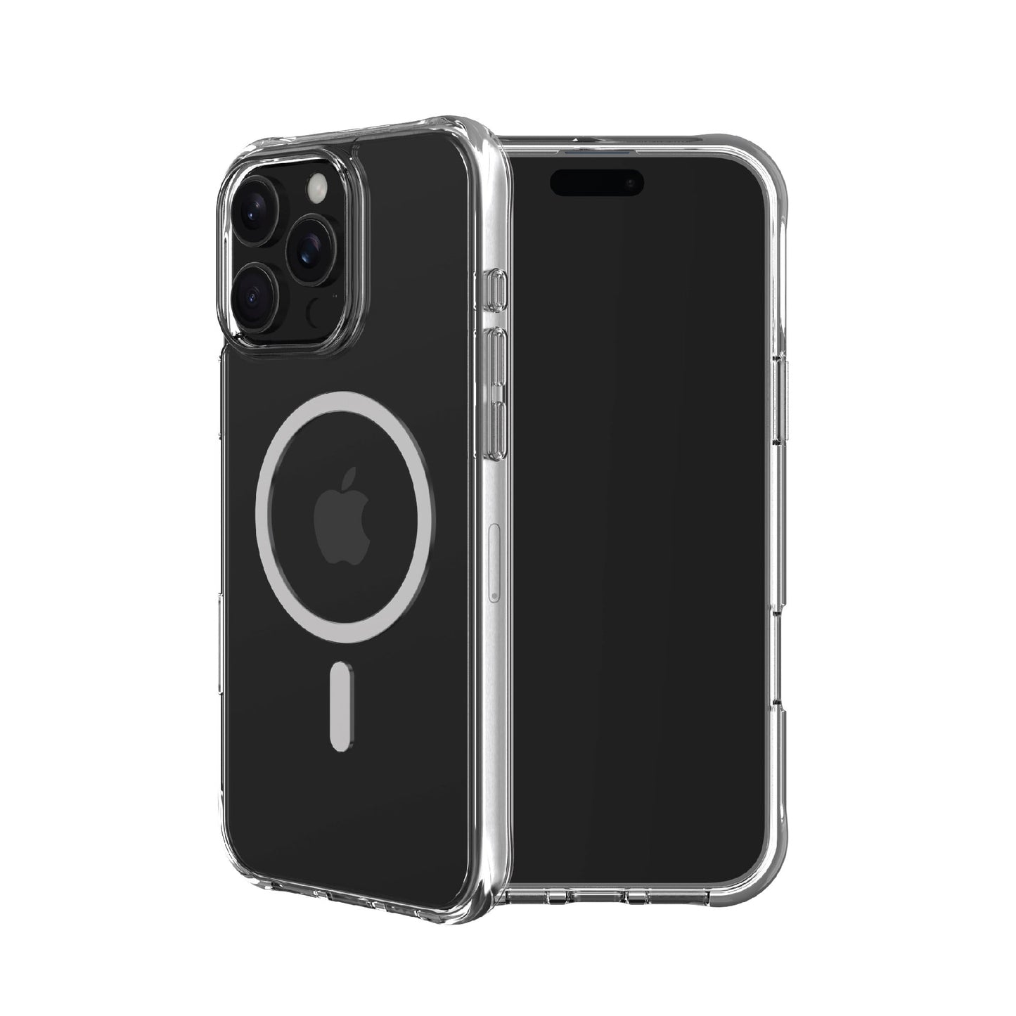 onn. MagSafe Compatible Phone Case for iPhone 16 Pro Max - Clear