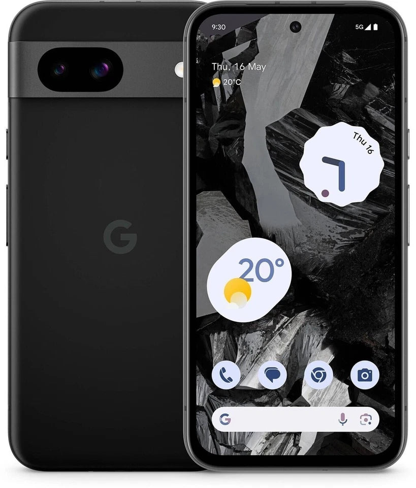 Google Pixel 8a -Black - Obsidian - 128 GB - Unlocked