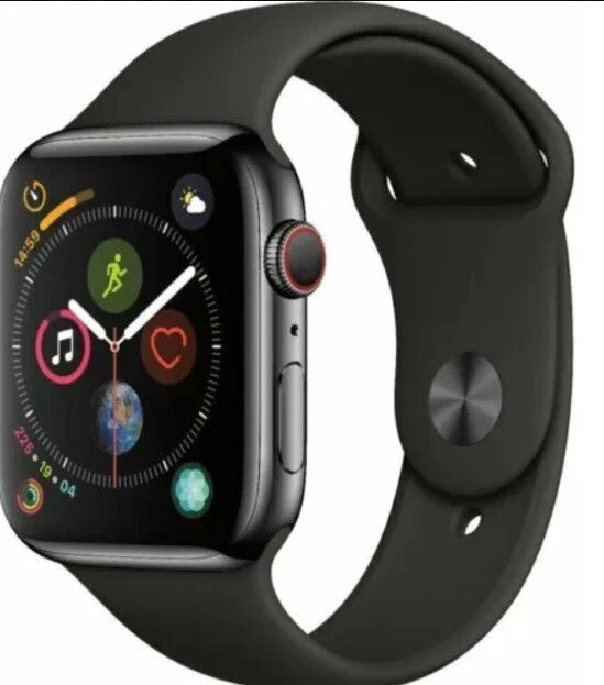 Apple Watch Series 4 40mm 44mm GPS + WIFI + LTE UNLOCKED Stainless Steel - Good