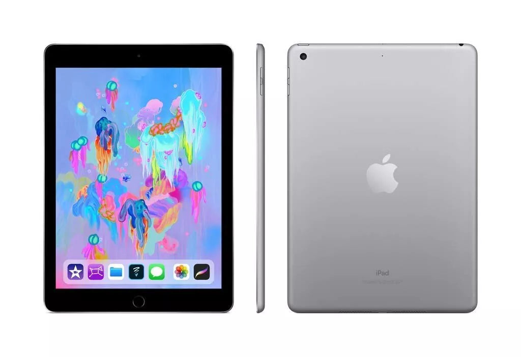 Apple iPad 6th Gen 9.7" WiFi or Cellular Unlocked Good