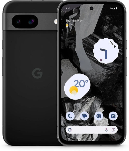 Google Pixel 8a -Black - Obsidian - 128 GB - Unlocked