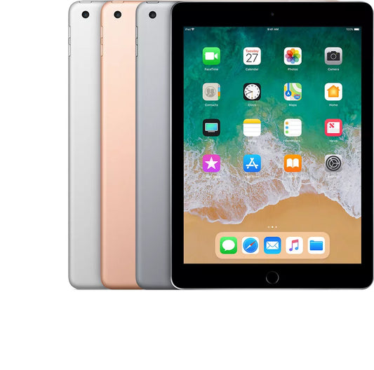 Apple iPad 6th Gen 9.7"  WiFi or Cellular Unlocked Good