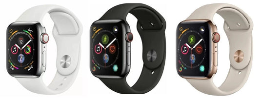 Apple Watch Series 4 40mm 44mm GPS + WIFI + LTE UNLOCKED Stainless Steel - Good