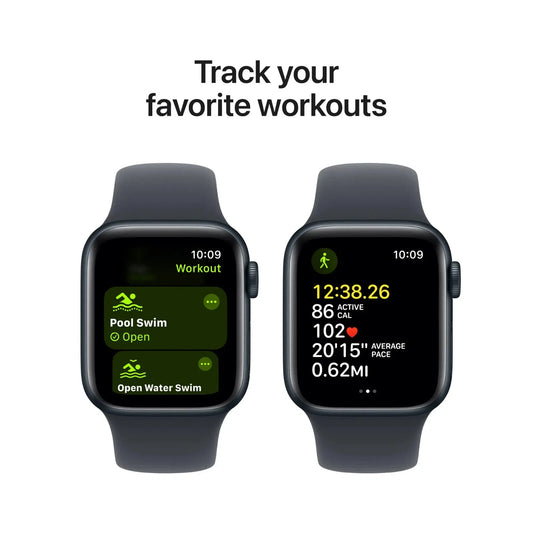 Apple Watch SE 2nd Gen (2024) 40mm (GPS + Cellular) Aluminum Case Sport Band