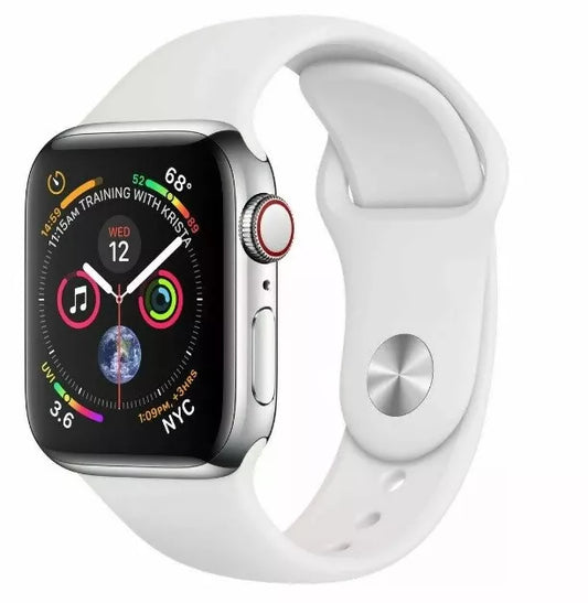 Apple Watch Series 4 40mm 44mm GPS + WIFI + LTE UNLOCKED Stainless Steel - Good